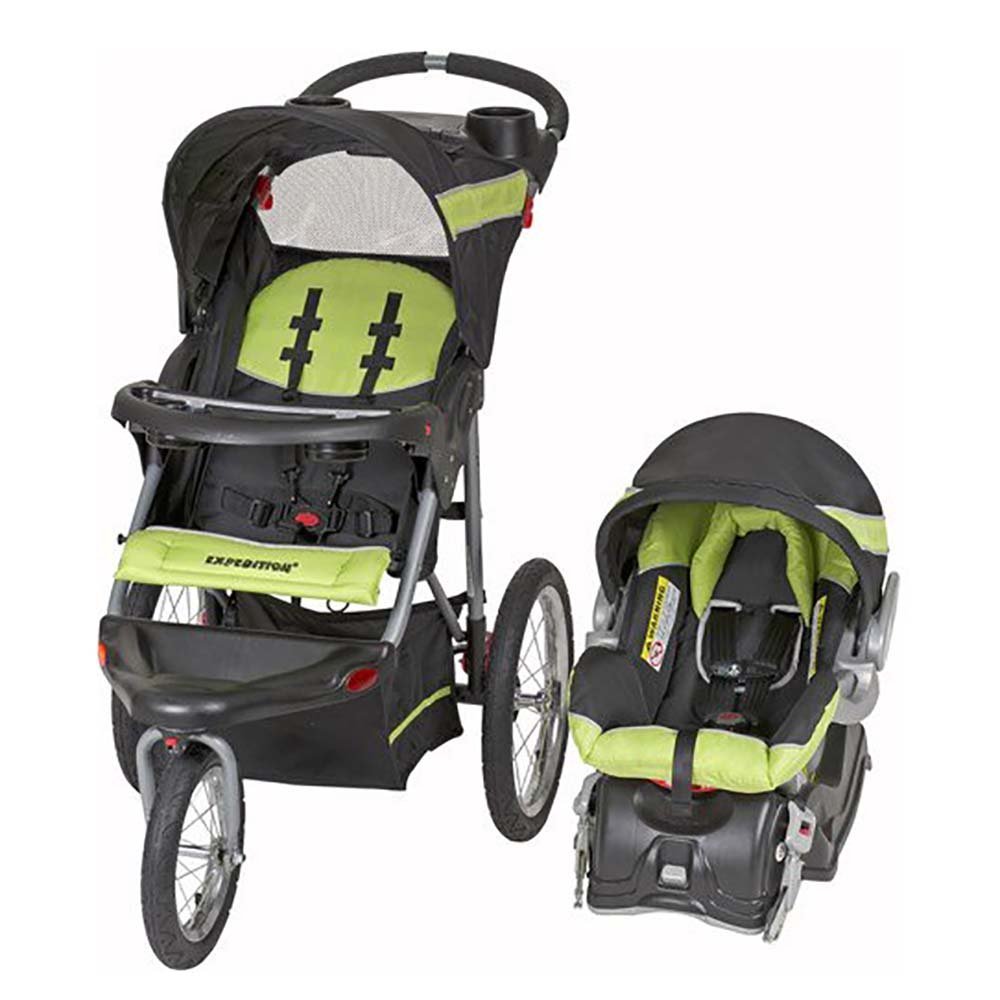 baby trend jogging stroller and carseat